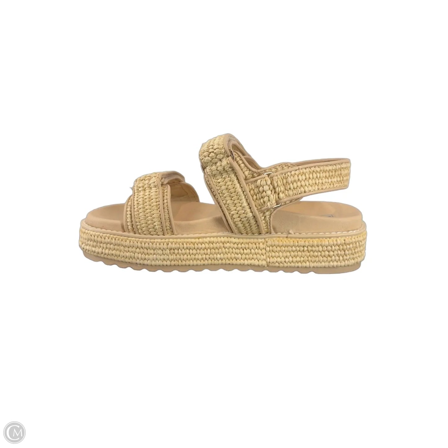 Sandals Flats By Steve Madden In Tan, Size: 10