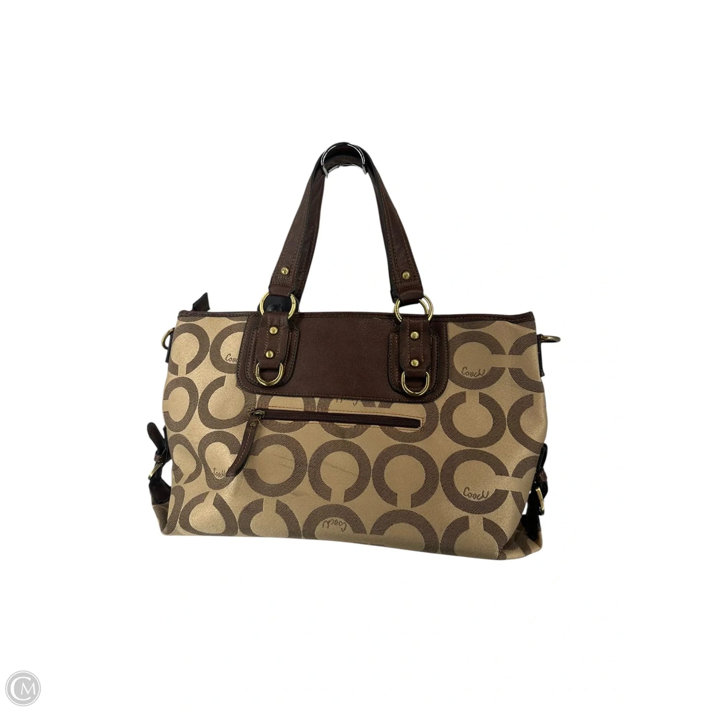 Handbag Designer By Coach, Size: Large