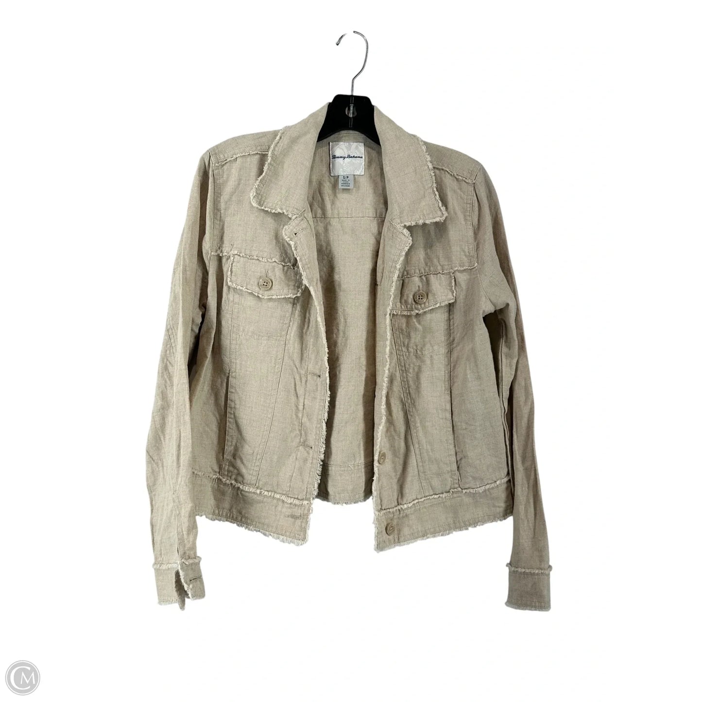 Blazer By Tommy Bahama In Tan, Size: S
