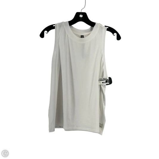 Athletic Tank Top By Vuori In White, Size: M