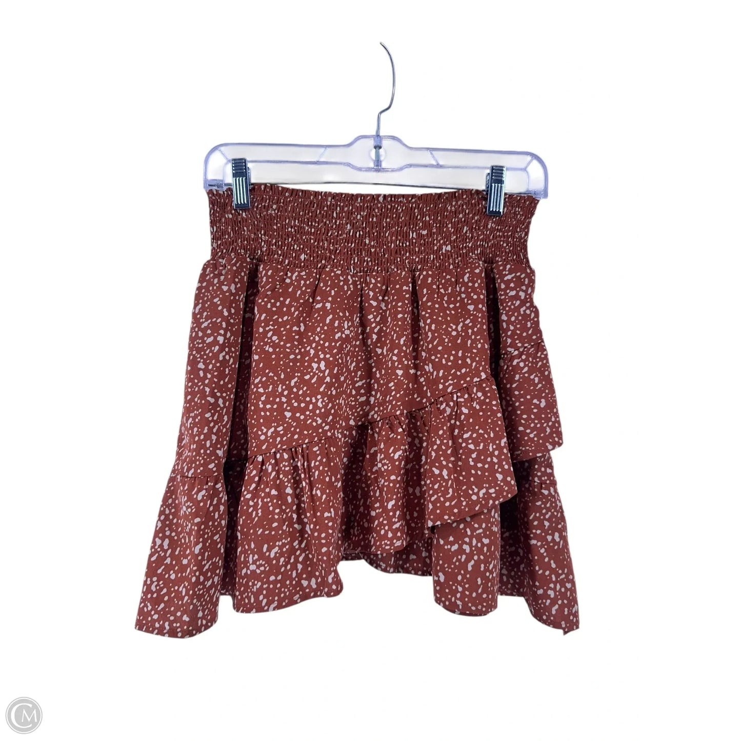 Skirt Mini & Short By Altard State In Orange, Size: S