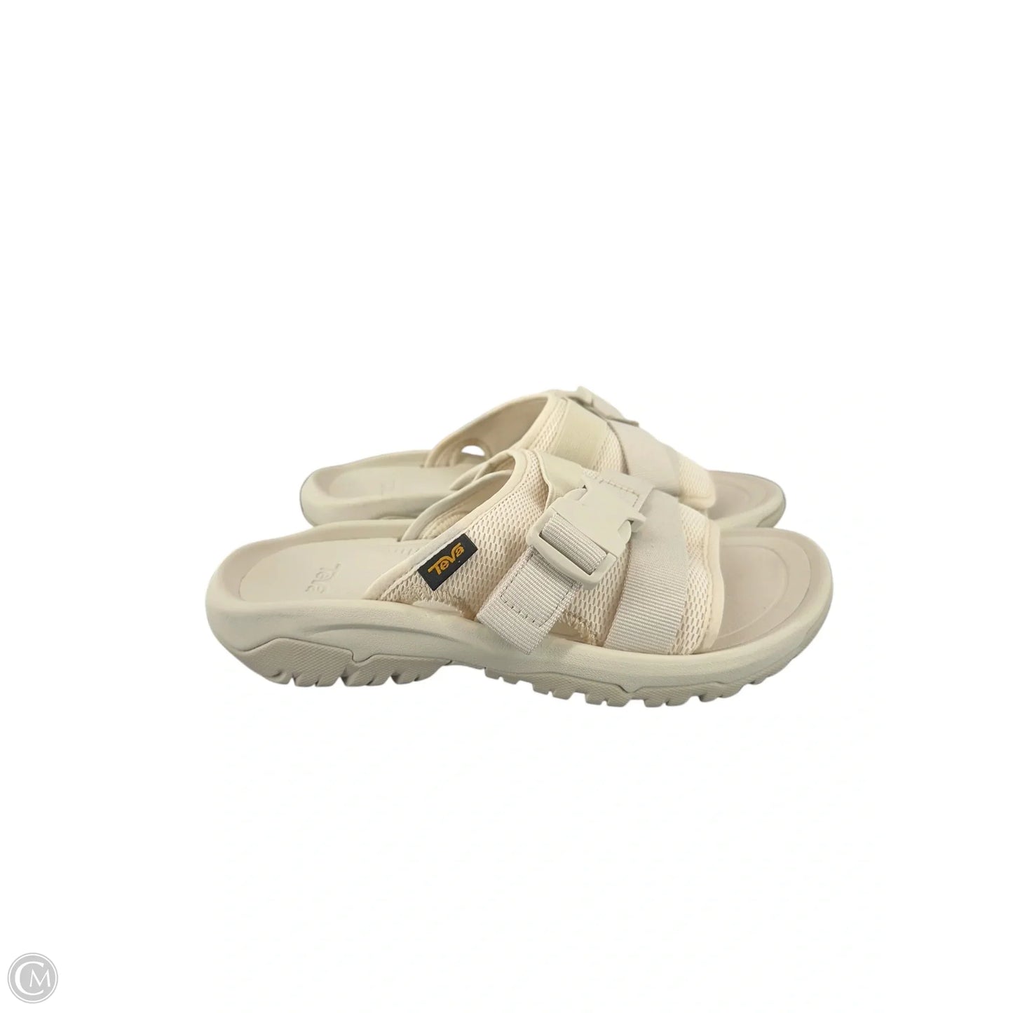 Sandals Flats By Teva In Cream, Size: 7