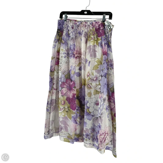 Skirt Maxi By Clothes Mentor In Purple, Size: 8