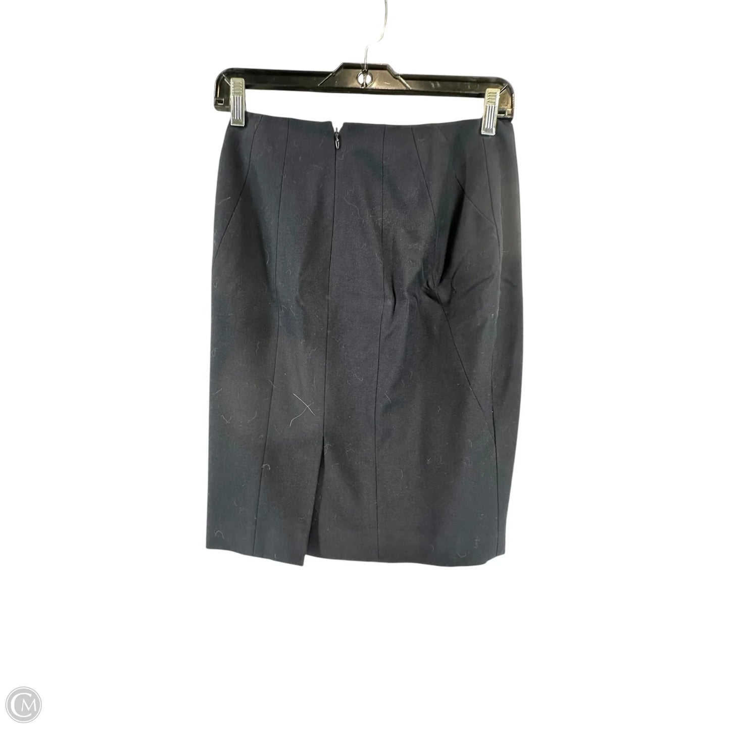 Skirt Midi By Ann Taylor In Navy, Size: 0p