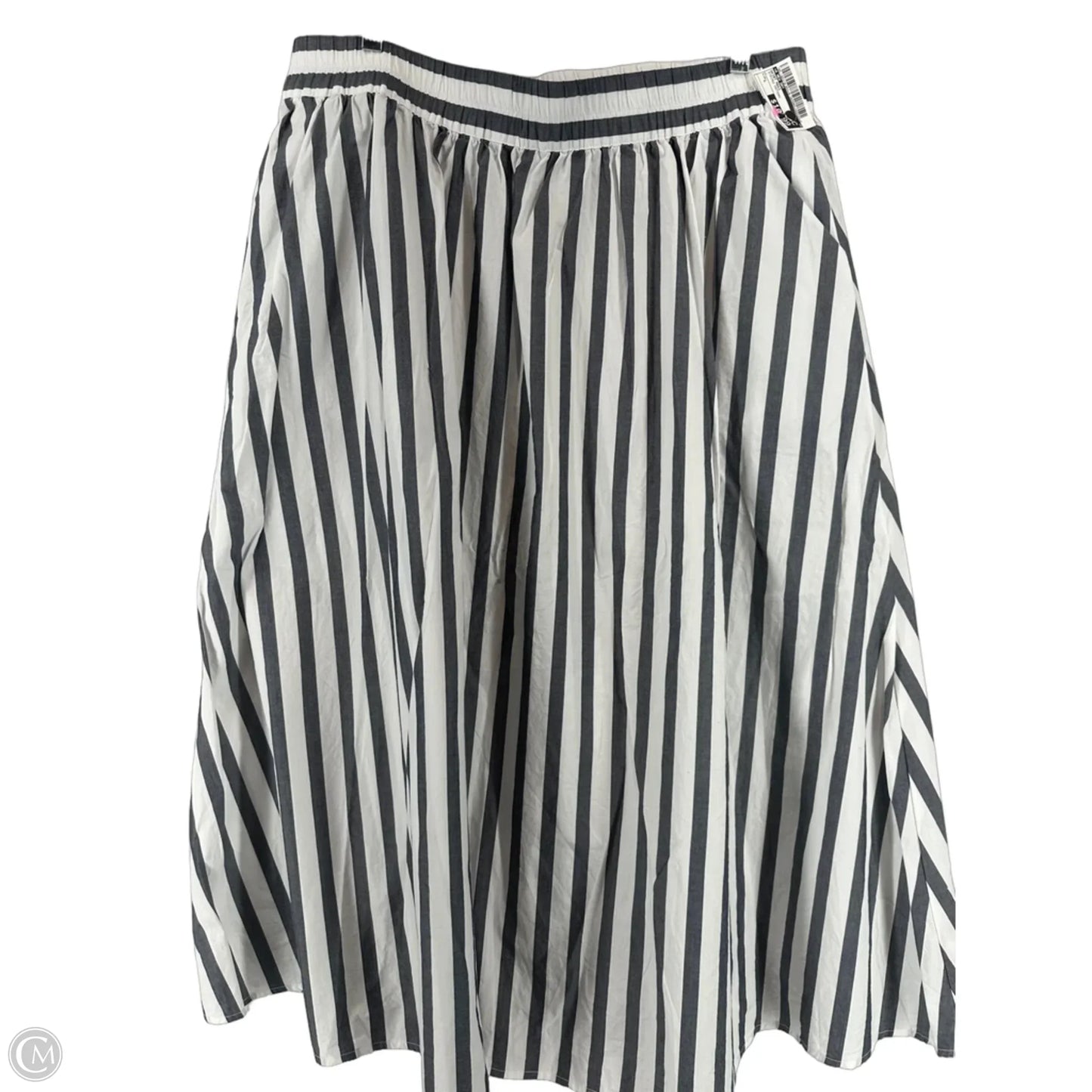 Skirt Maxi By A New Day In Striped Pattern, Size: L