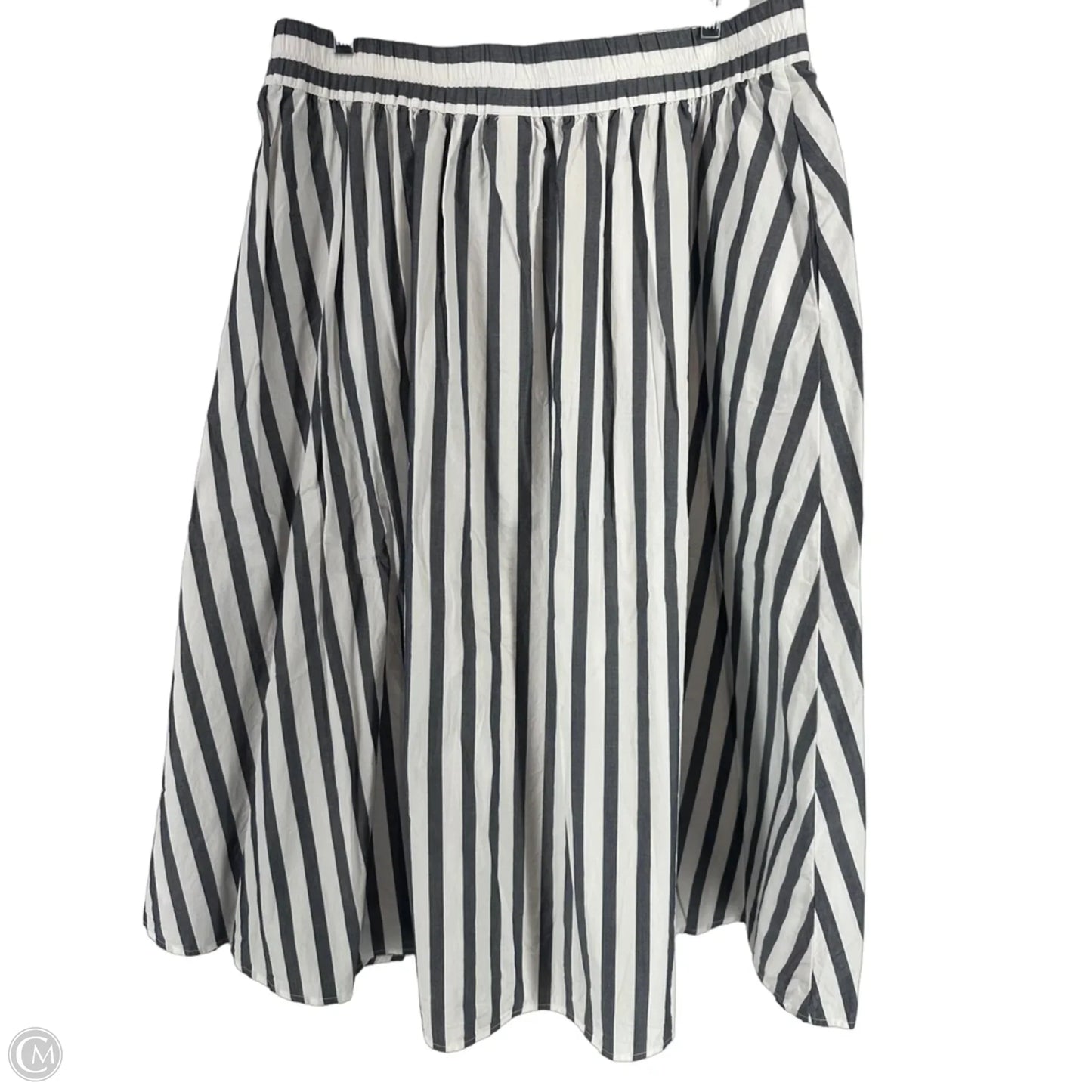 Skirt Maxi By A New Day In Striped Pattern, Size: L
