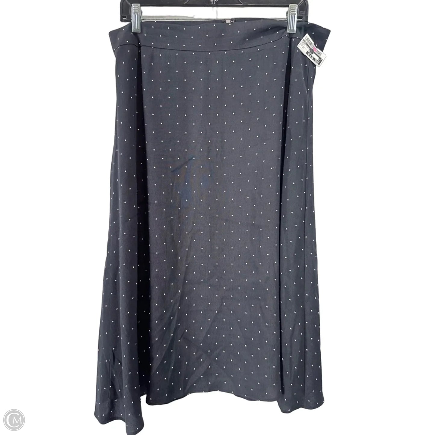 Skirt Midi By Loft In Black, Size: 12