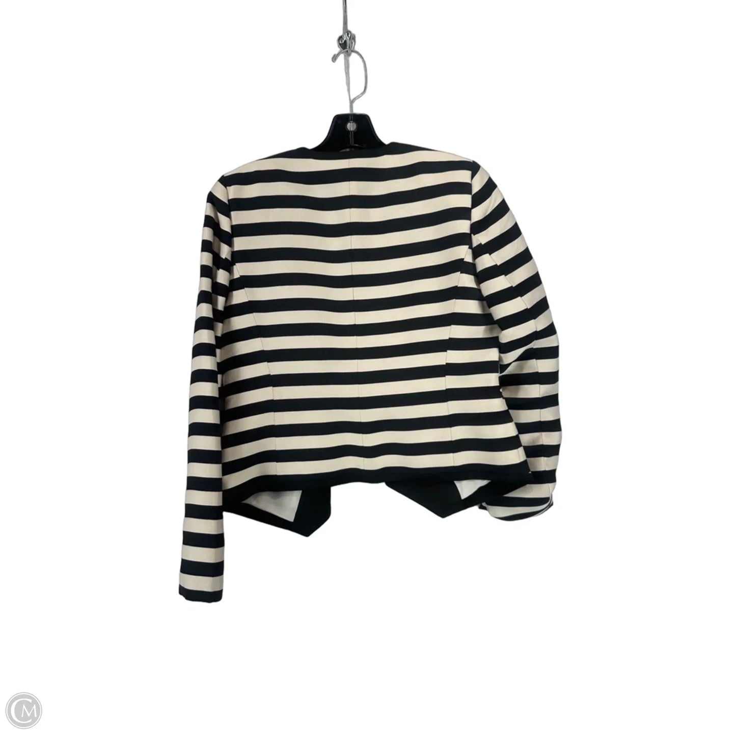 Blazer By Ann Taylor In Striped Pattern, Size: 6