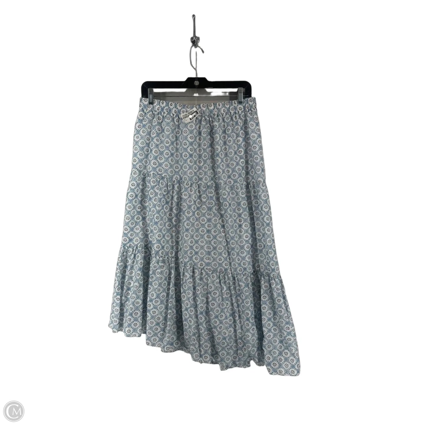 Skirt Maxi By Ann Taylor In Blue, Size: M