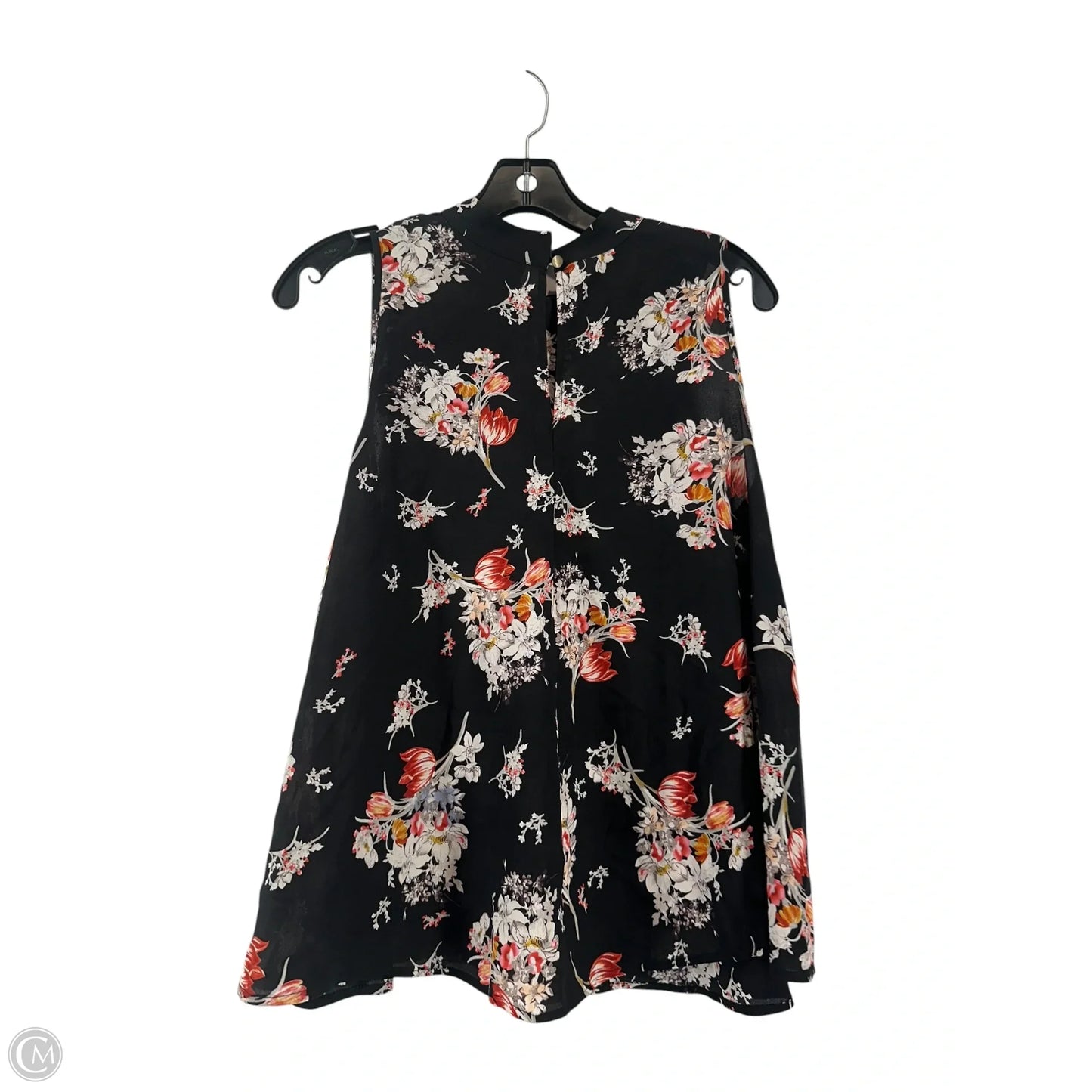 Top Sleeveless By Maeve In Black, Size: M