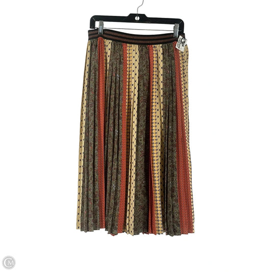 Skirt Midi By Clothes Mentor In Multi-colored, Size: M