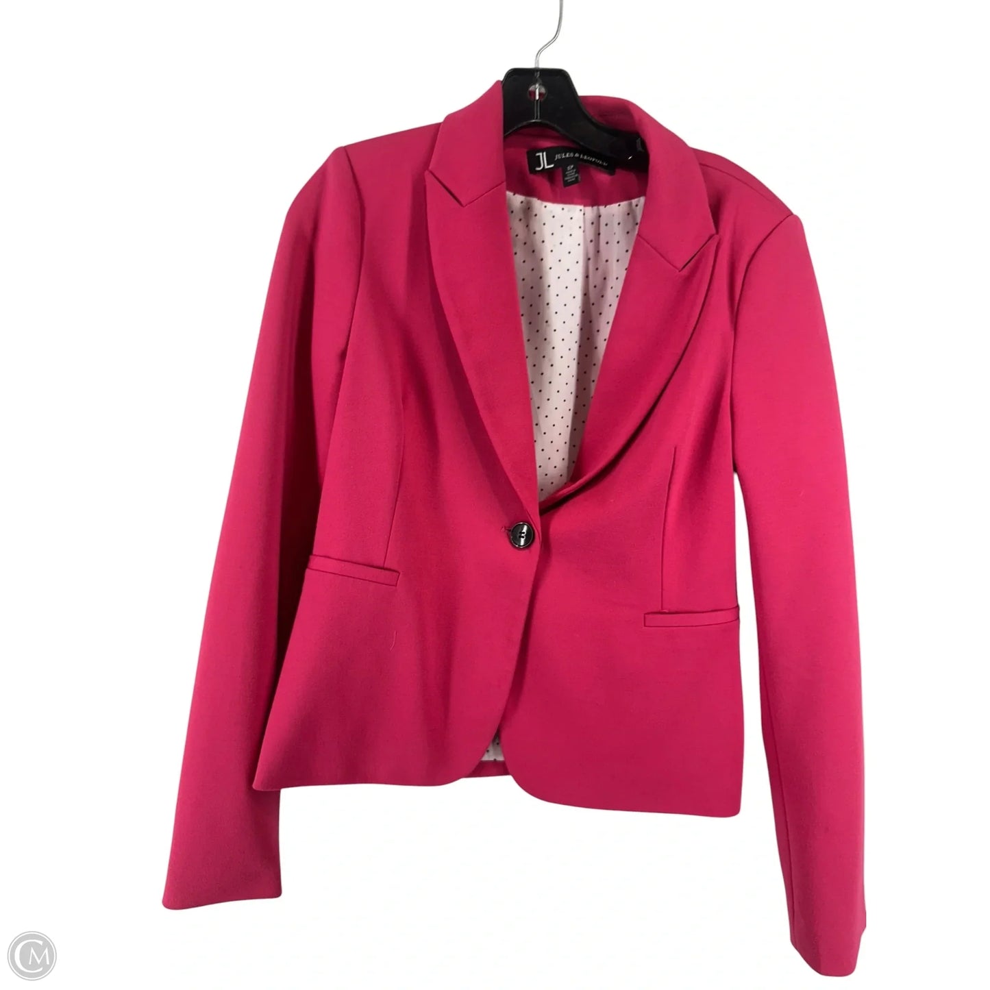 Blazer By Jules & Leopold In Pink, Size: S