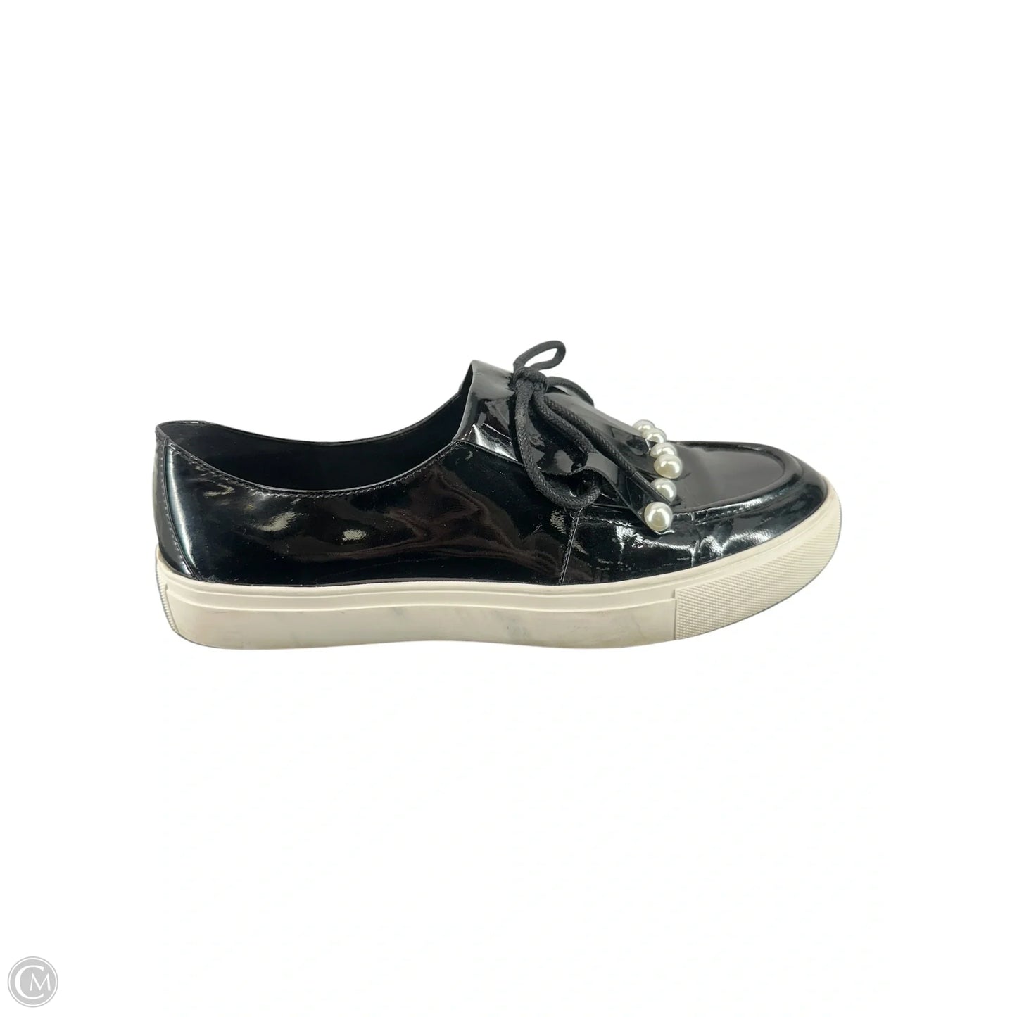 Shoes Designer By Karl Lagerfeld In Black, Size: 6.5