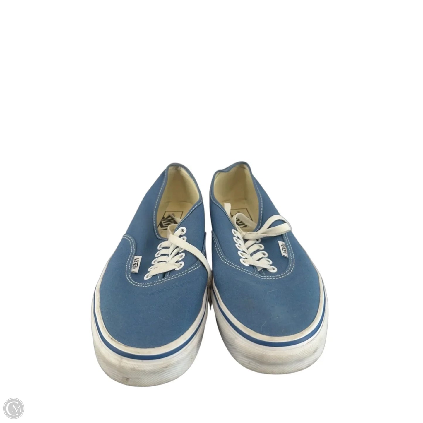 Shoes Sneakers By Vans In Blue, Size: 8.5