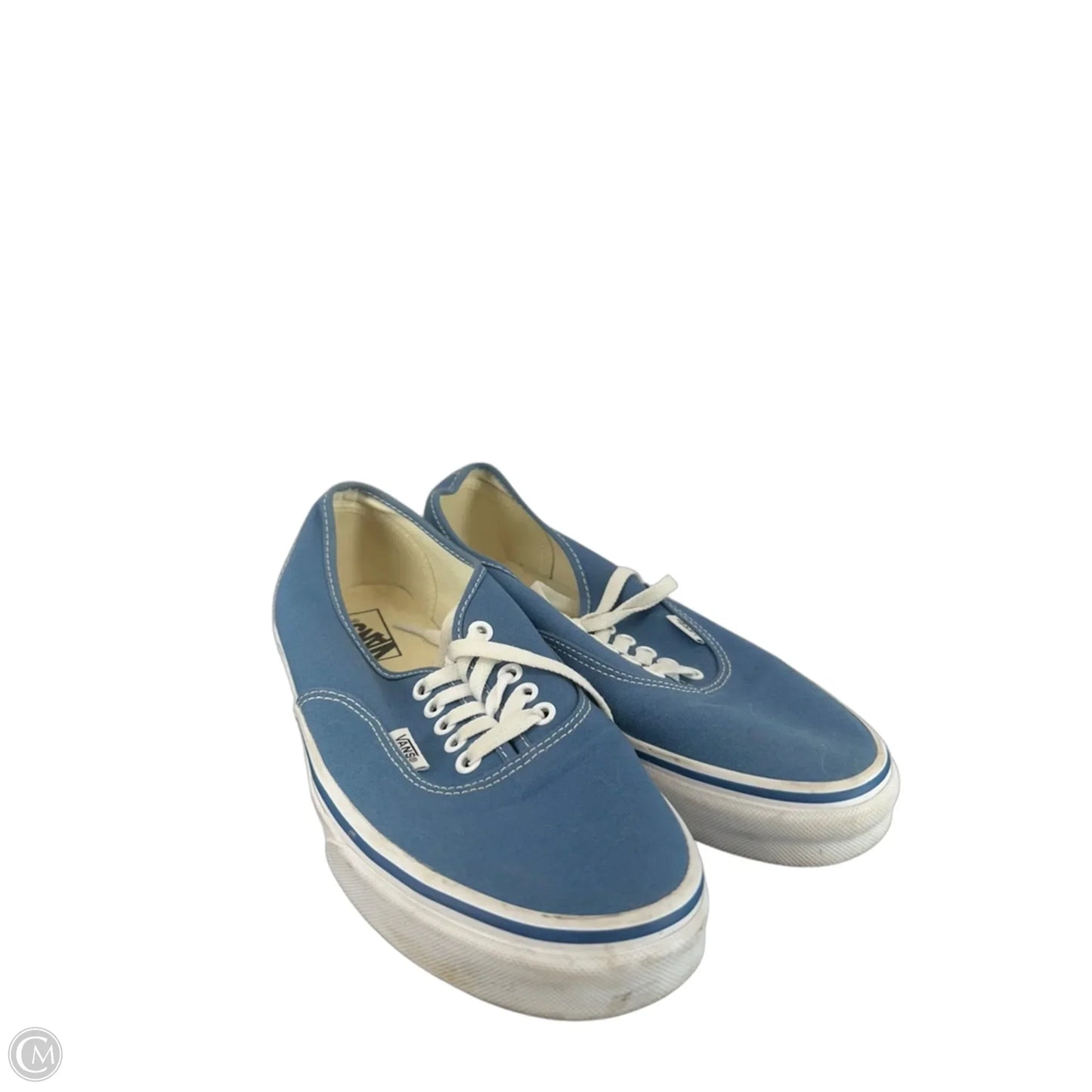Shoes Sneakers By Vans In Blue, Size: 8.5