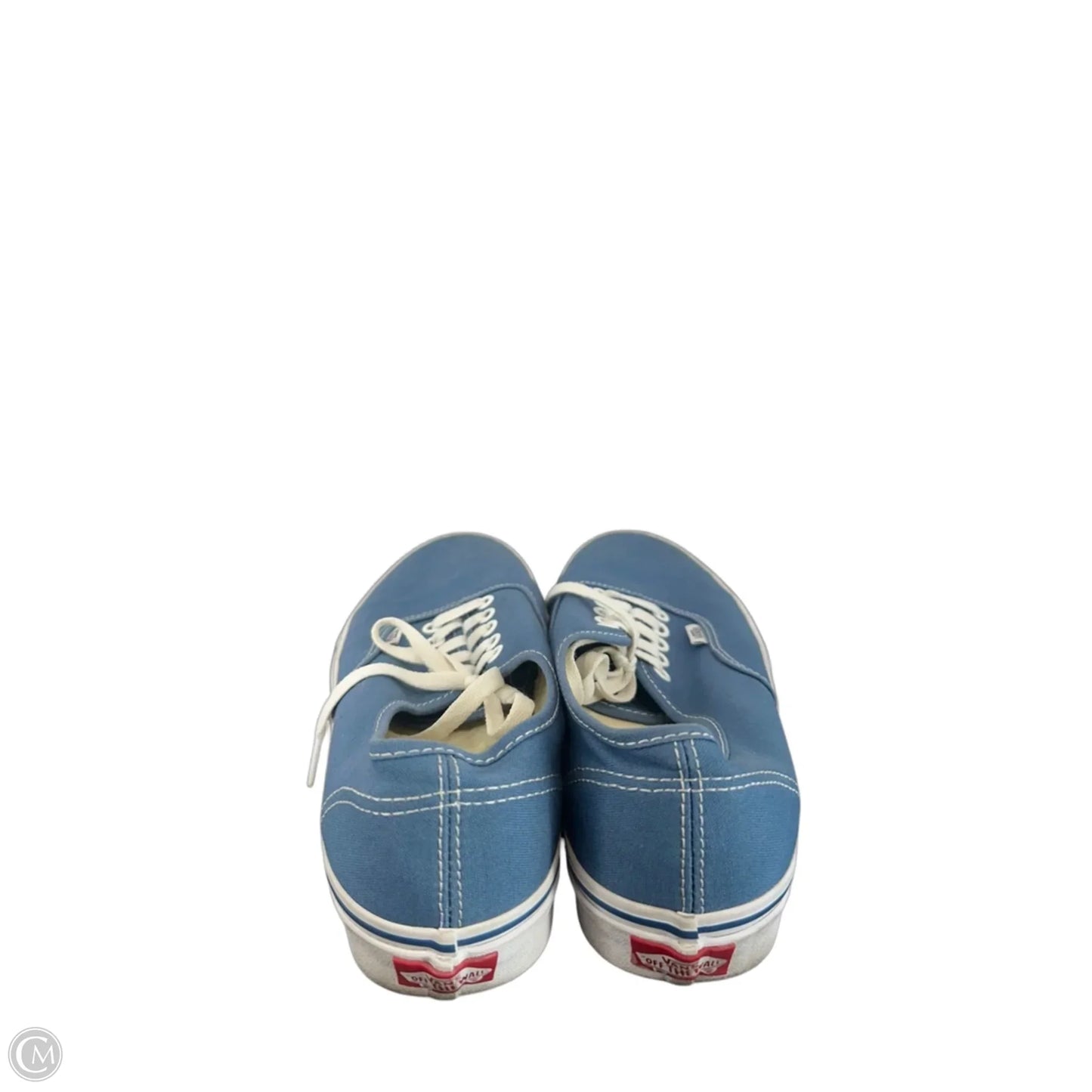 Shoes Sneakers By Vans In Blue, Size: 8.5