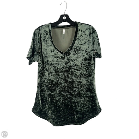 Top Short Sleeve By Z Supply In Green, Size: M