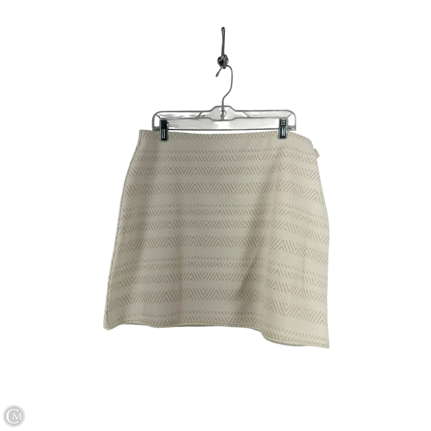 Skirt Midi By Loft In Cream, Size: L