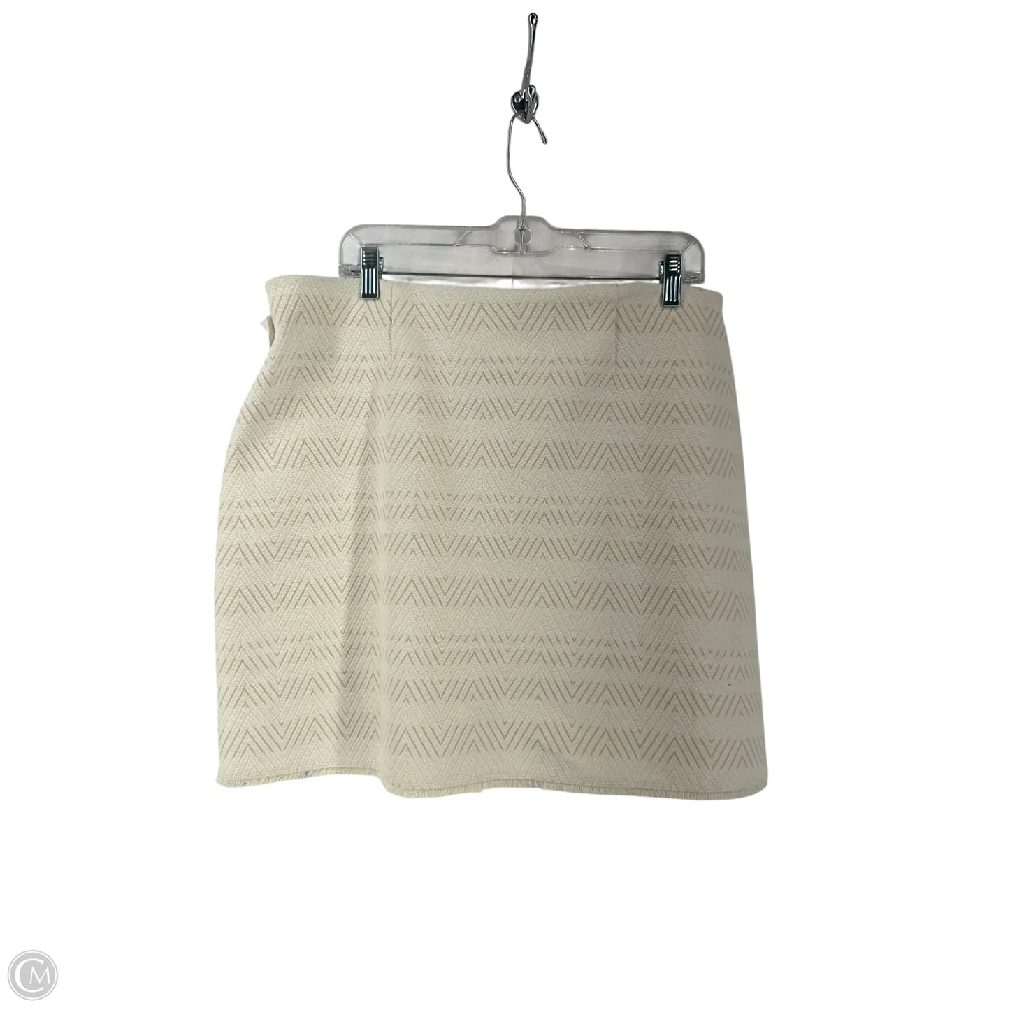 Skirt Midi By Loft In Cream, Size: L