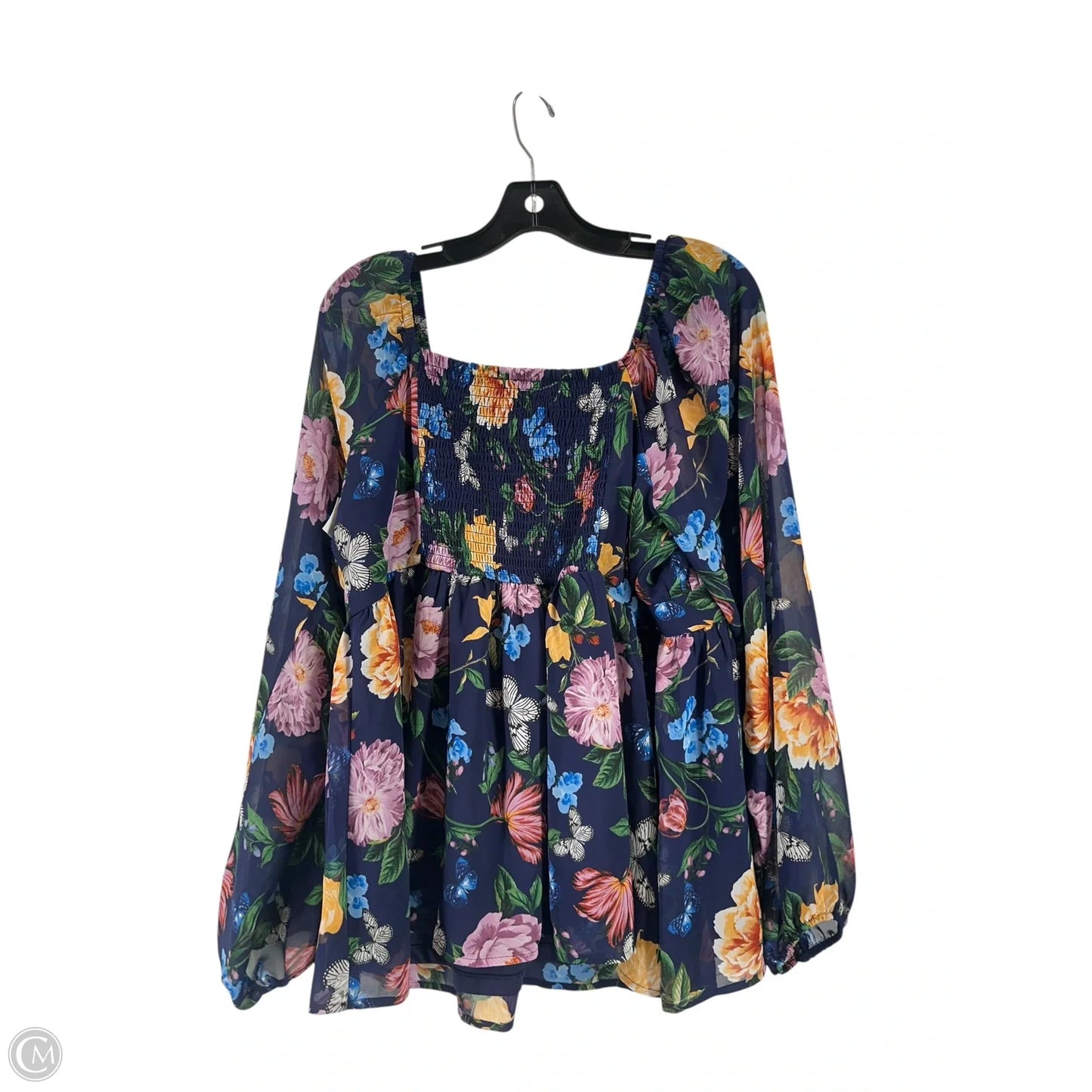 Dress Casual Midi By Torrid In Blue, Size: L