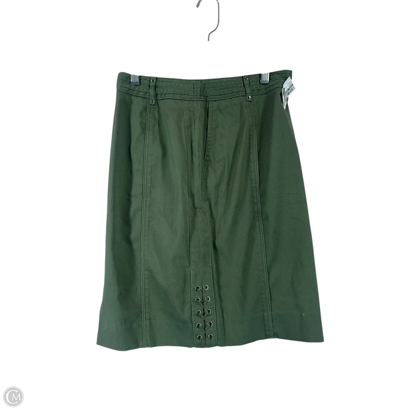 Skirt Midi By White House Black Market In Green, Size: 2