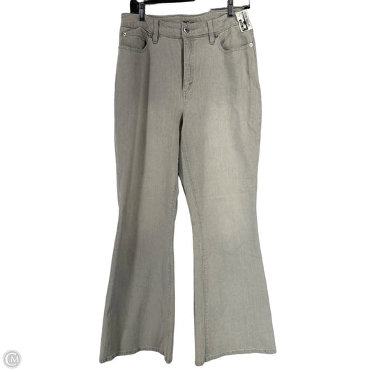 Jeans Flared By Inc In Grey, Size: 12