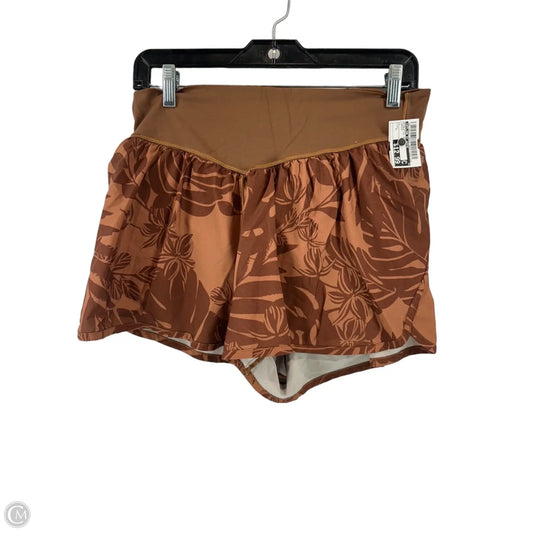 Athletic Shorts By Offline By Aerie In Brown, Size: L