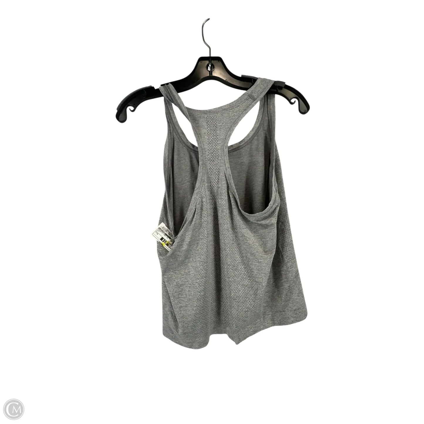 Athletic Tank Top By Lululemon In Grey, Size: M