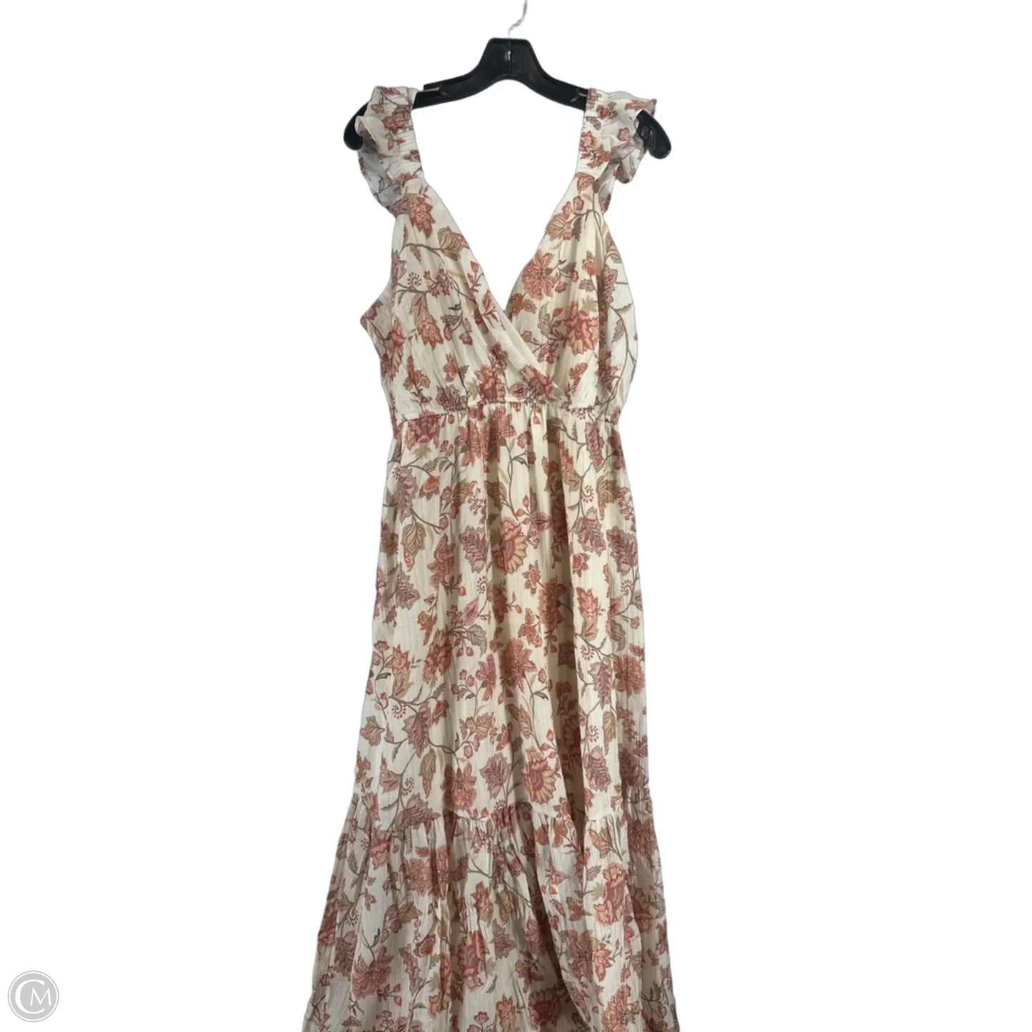 Dress Casual Maxi By Torrid In Cream, Size: 2