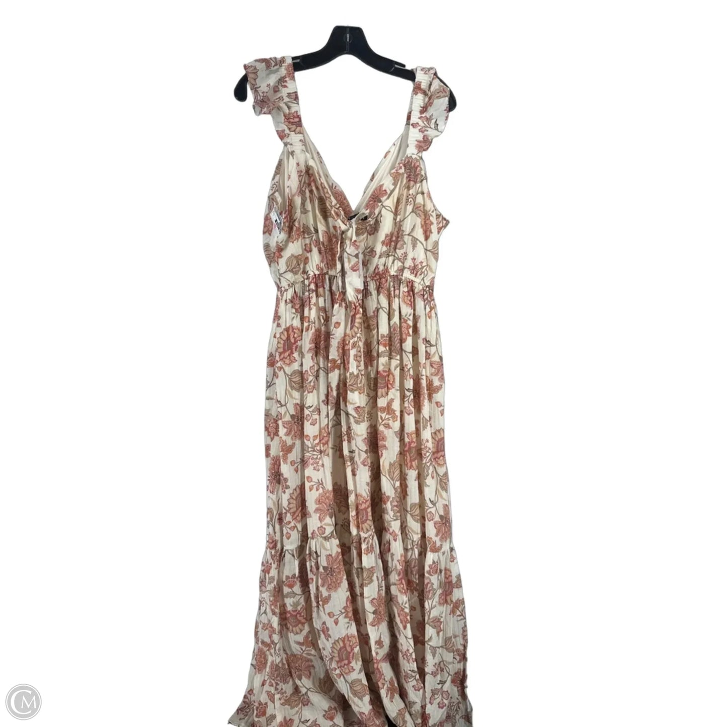 Dress Casual Maxi By Torrid In Cream, Size: 2