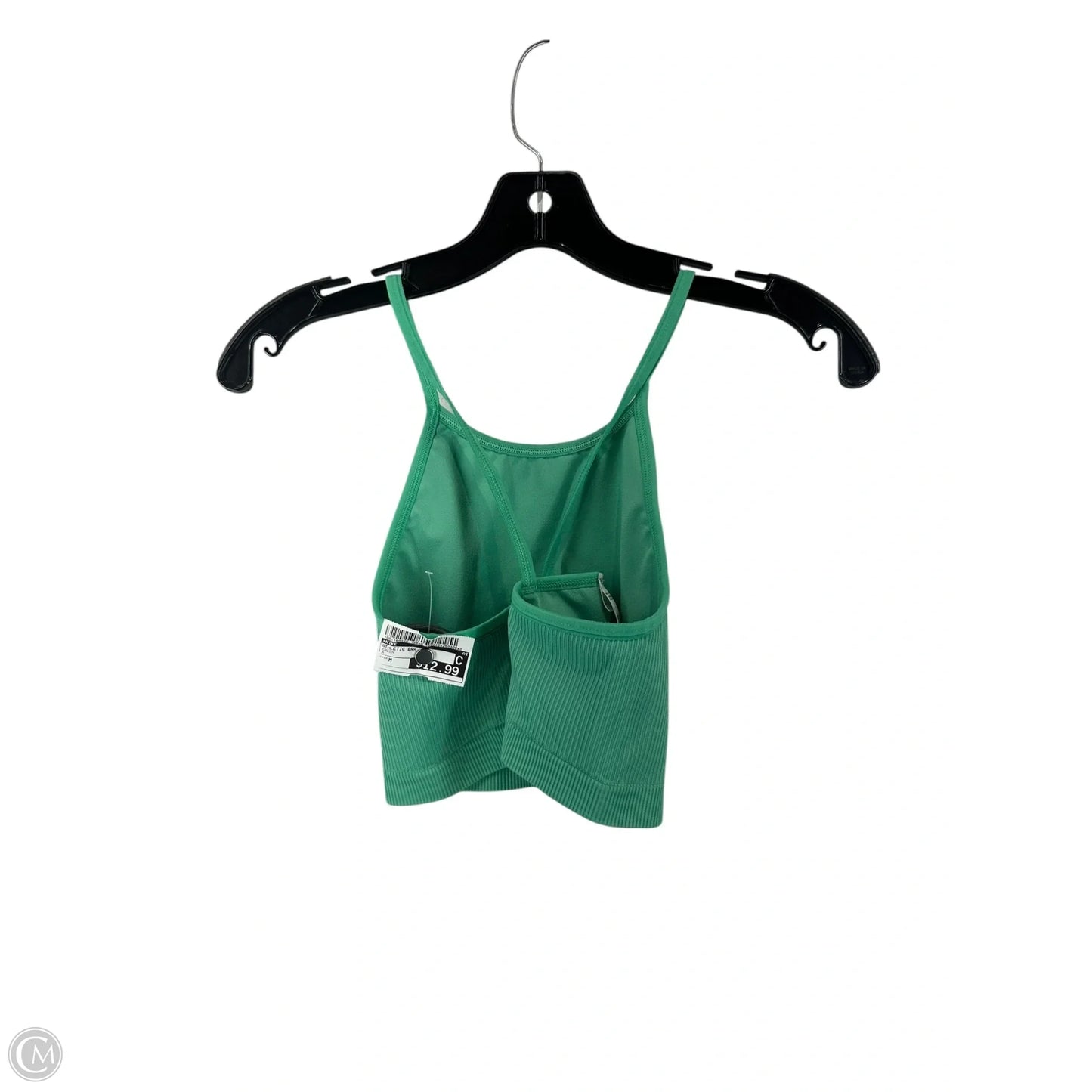 Athletic Bra By Nike In Green, Size: M