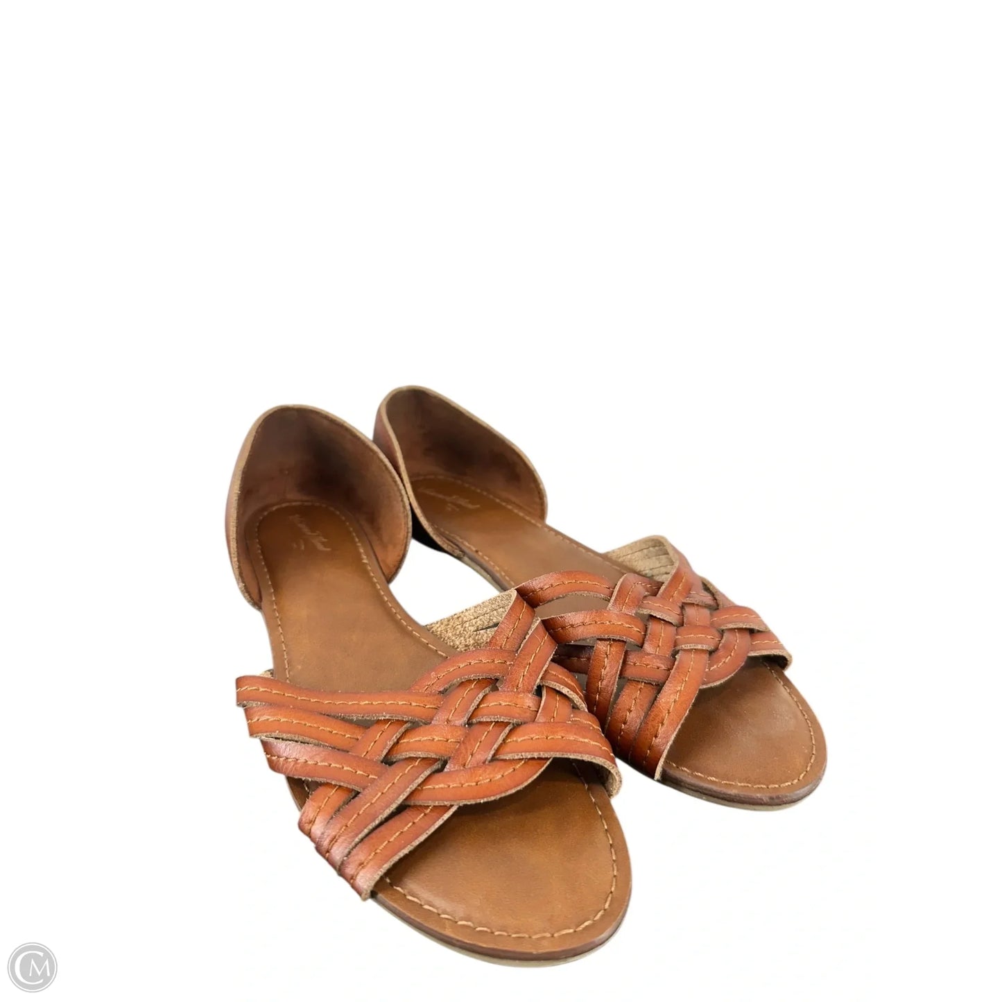 Sandals Flats By Universal Thread In Brown, Size: 9.5
