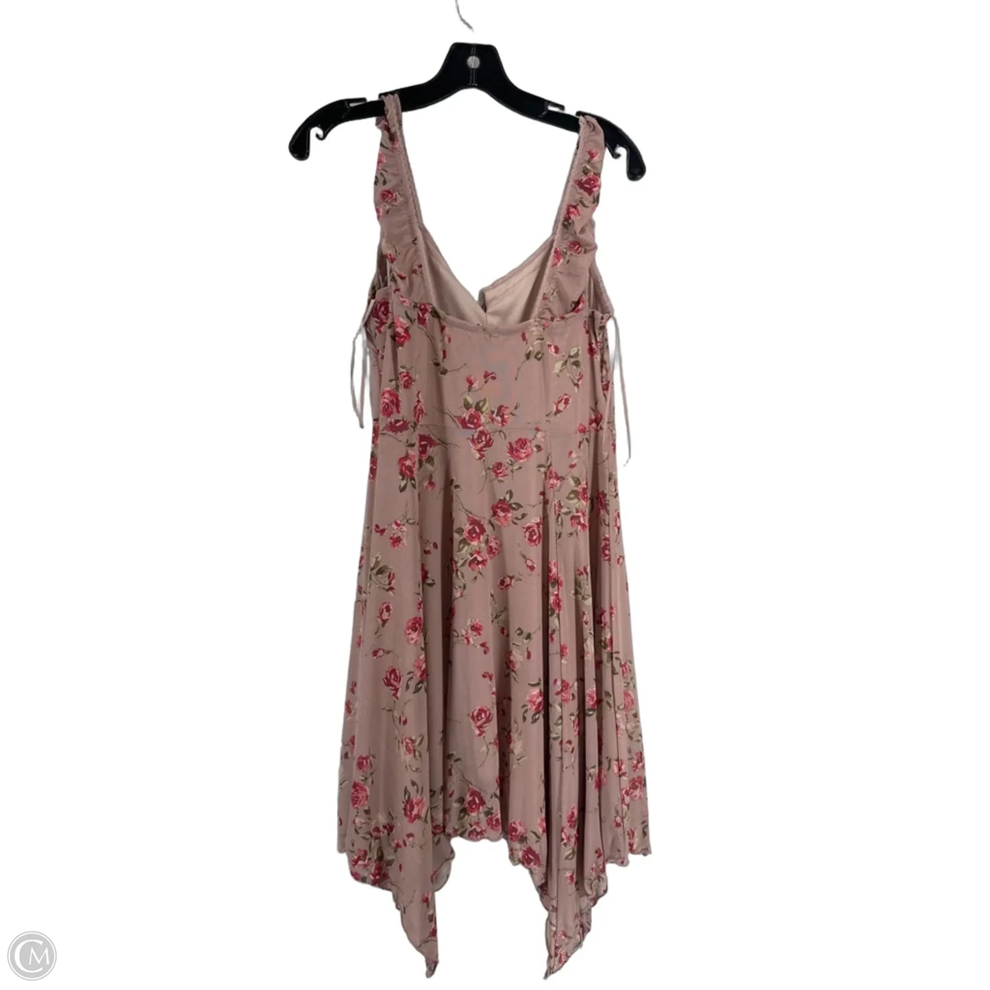 Dress Casual Midi By Kirious In Floral Print, Size: L