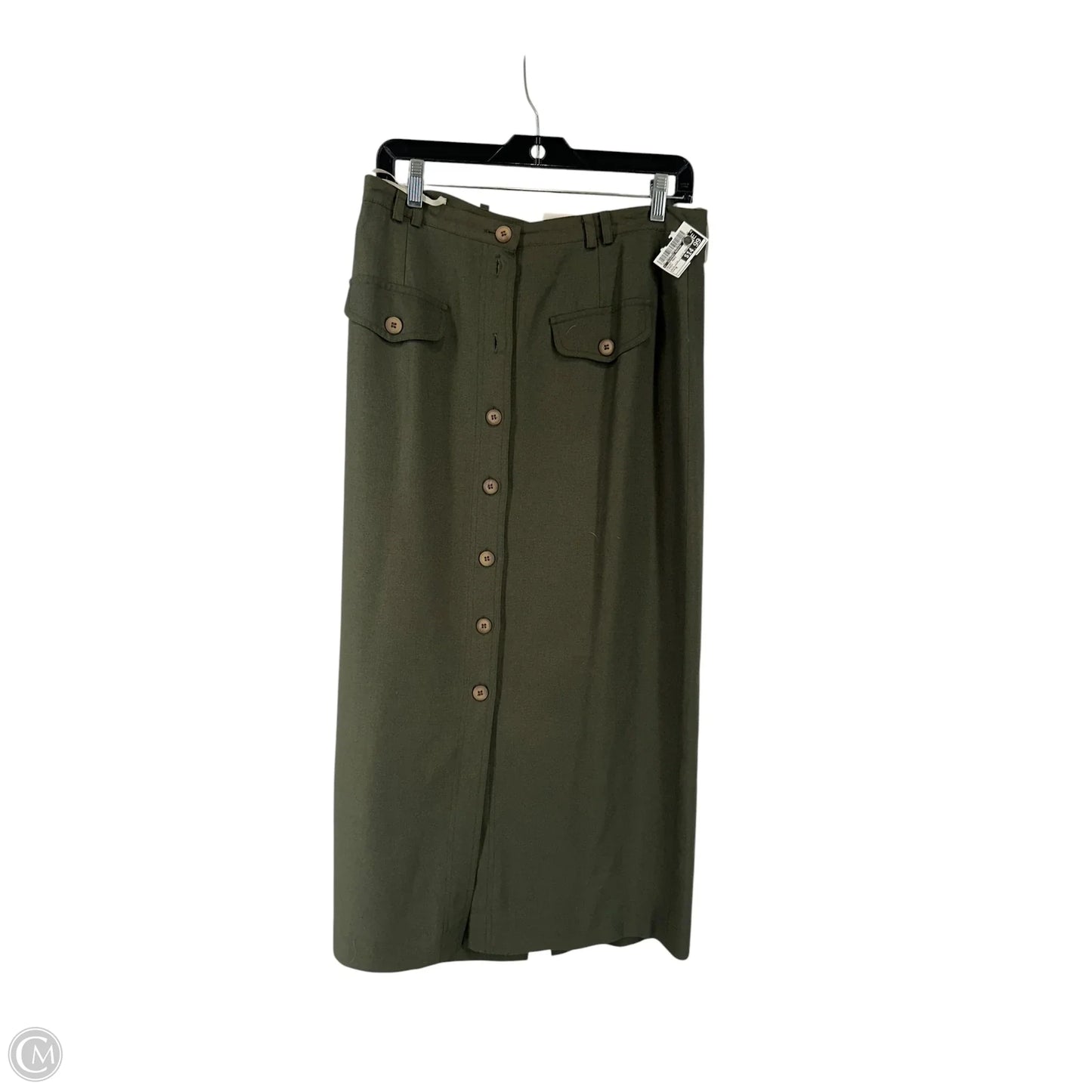 Skirt Maxi By Clothes Mentor In Green, Size: M