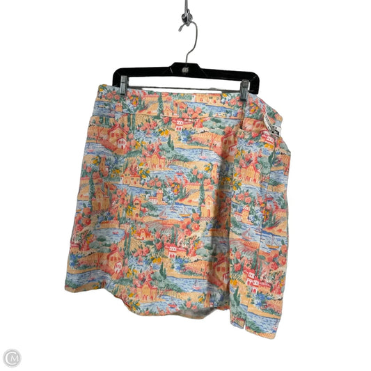 Skirt Midi By Kim Rogers In Multi-colored, Size: 18