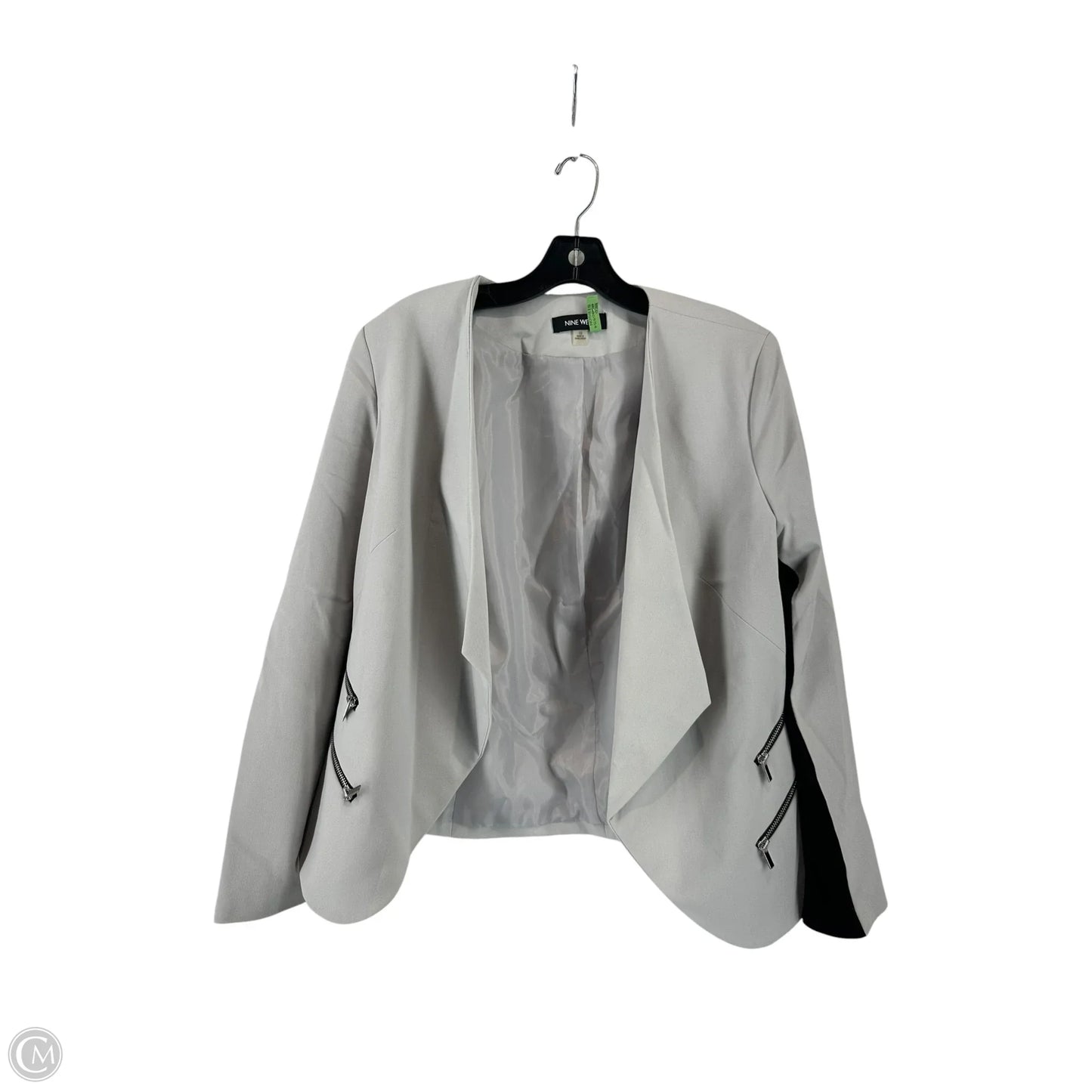 Blazer By Nine West In Grey, Size: 10