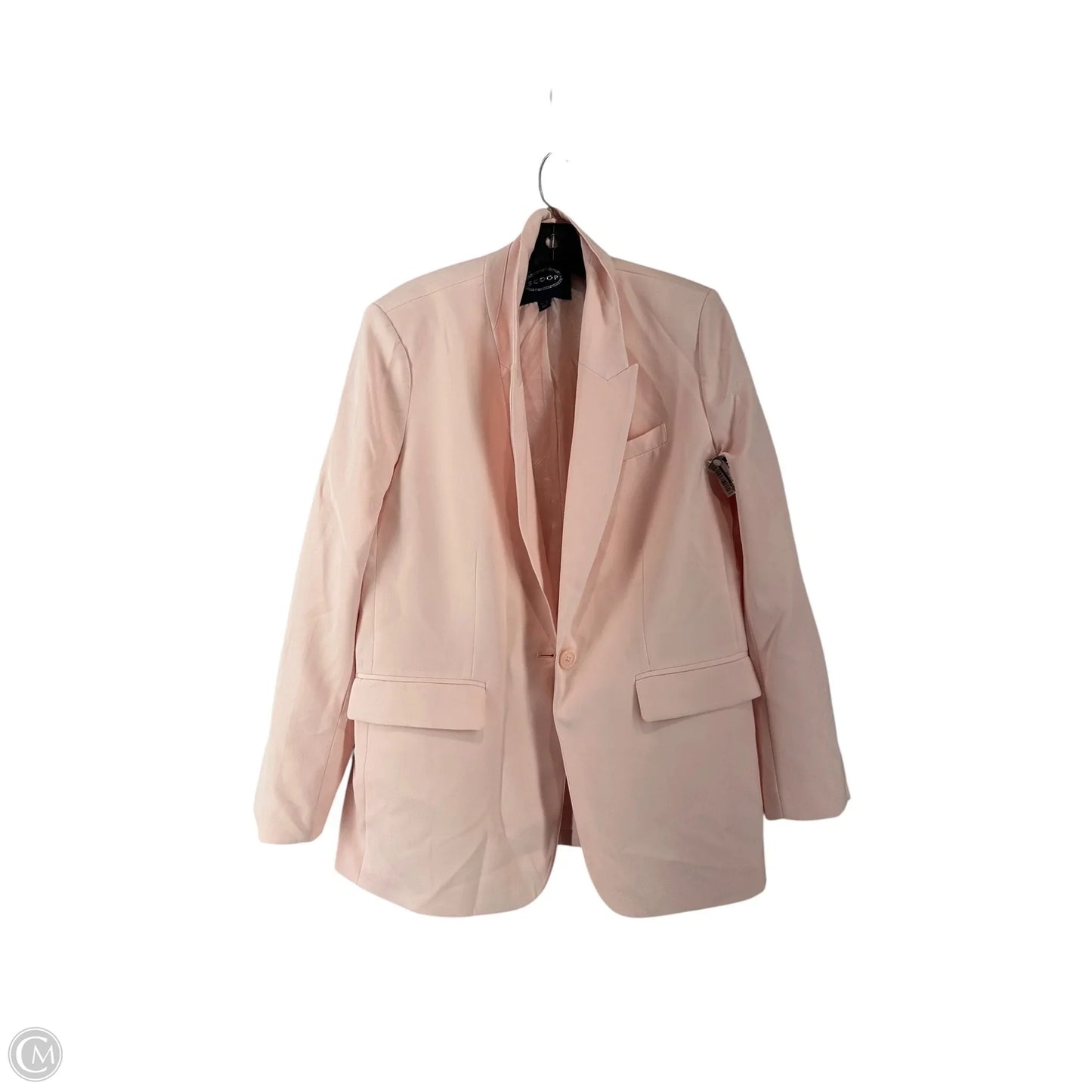 Pants Suit 2pc By Scoop In Pink, Size: L