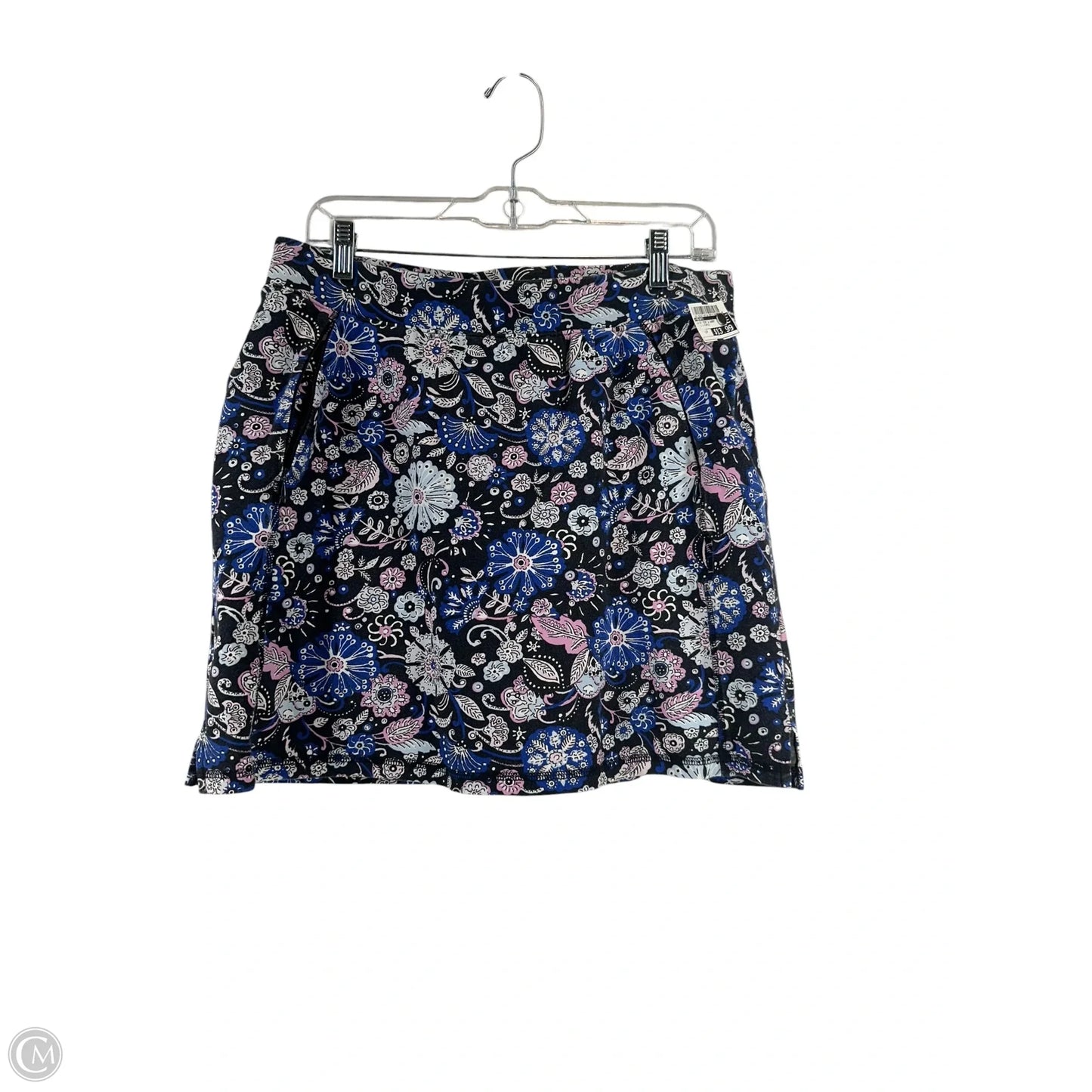 Skirt Mini & Short By Talbots In Blue & Purple, Size: Xlp