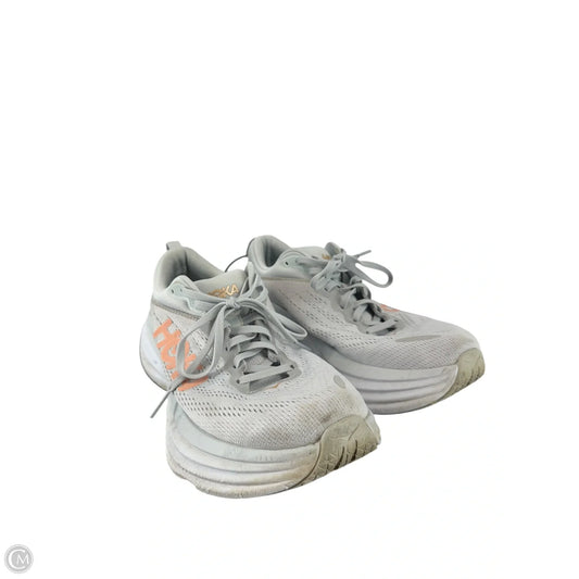 Shoes Athletic By Hoka In Grey, Size: 9