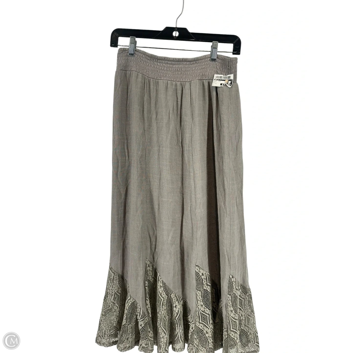 Skirt Maxi By Apt 9 In Grey, Size: S
