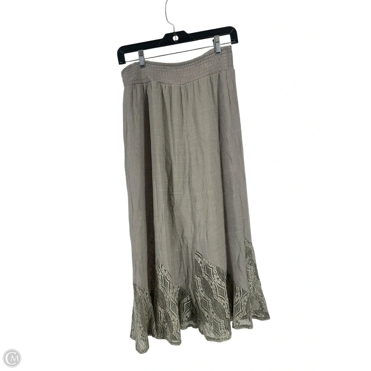 Skirt Maxi By Apt 9 In Grey, Size: S