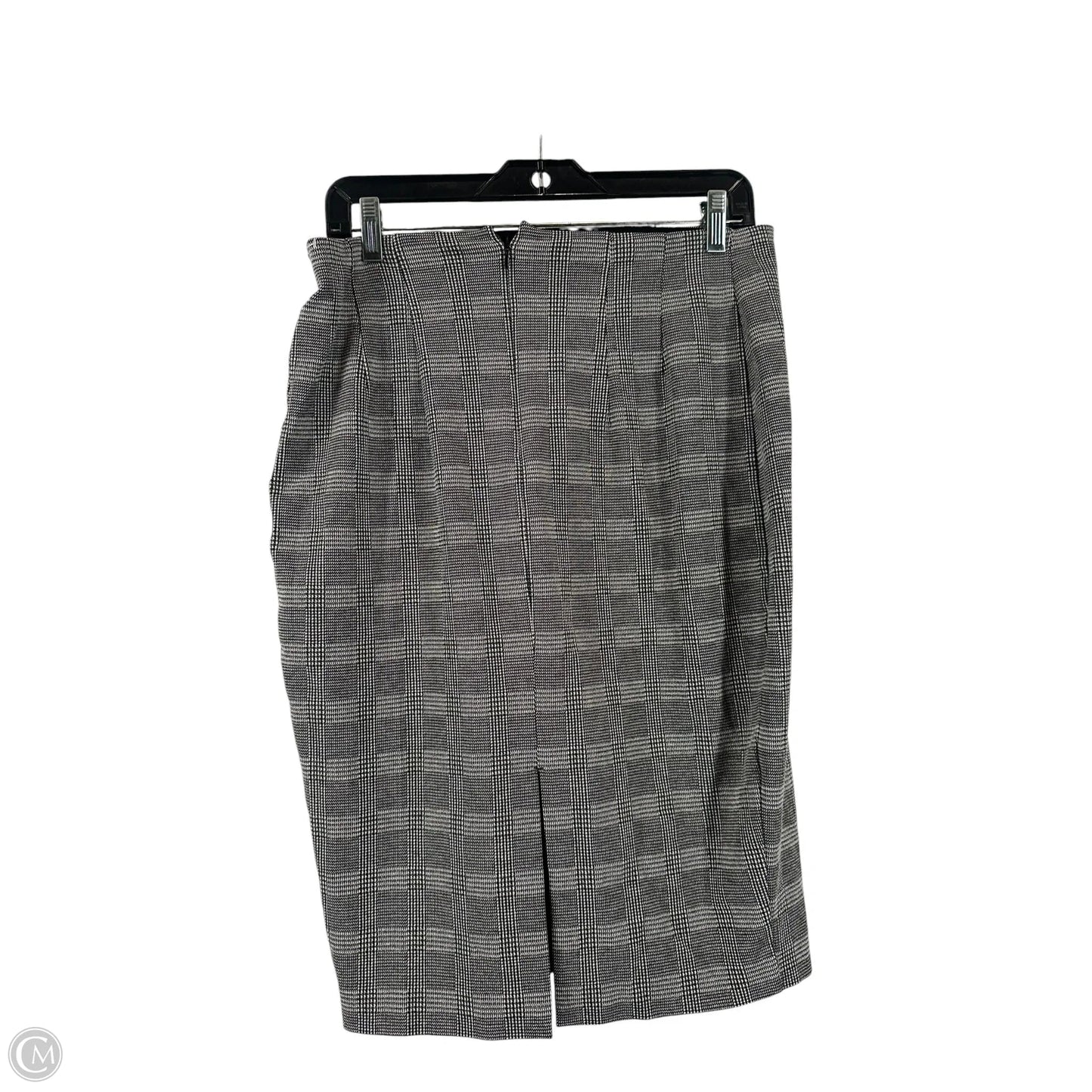 Skirt Midi By Express In Grey, Size: M