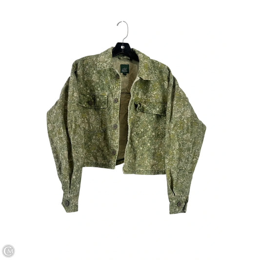 Jacket Denim By Wild Fable In Green Denim, Size: S