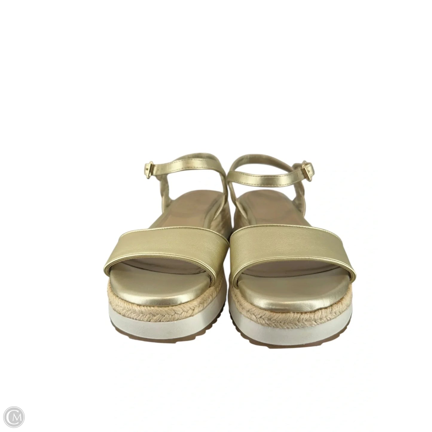 Sandals Flats By Kelly And Katie In Gold, Size: 7