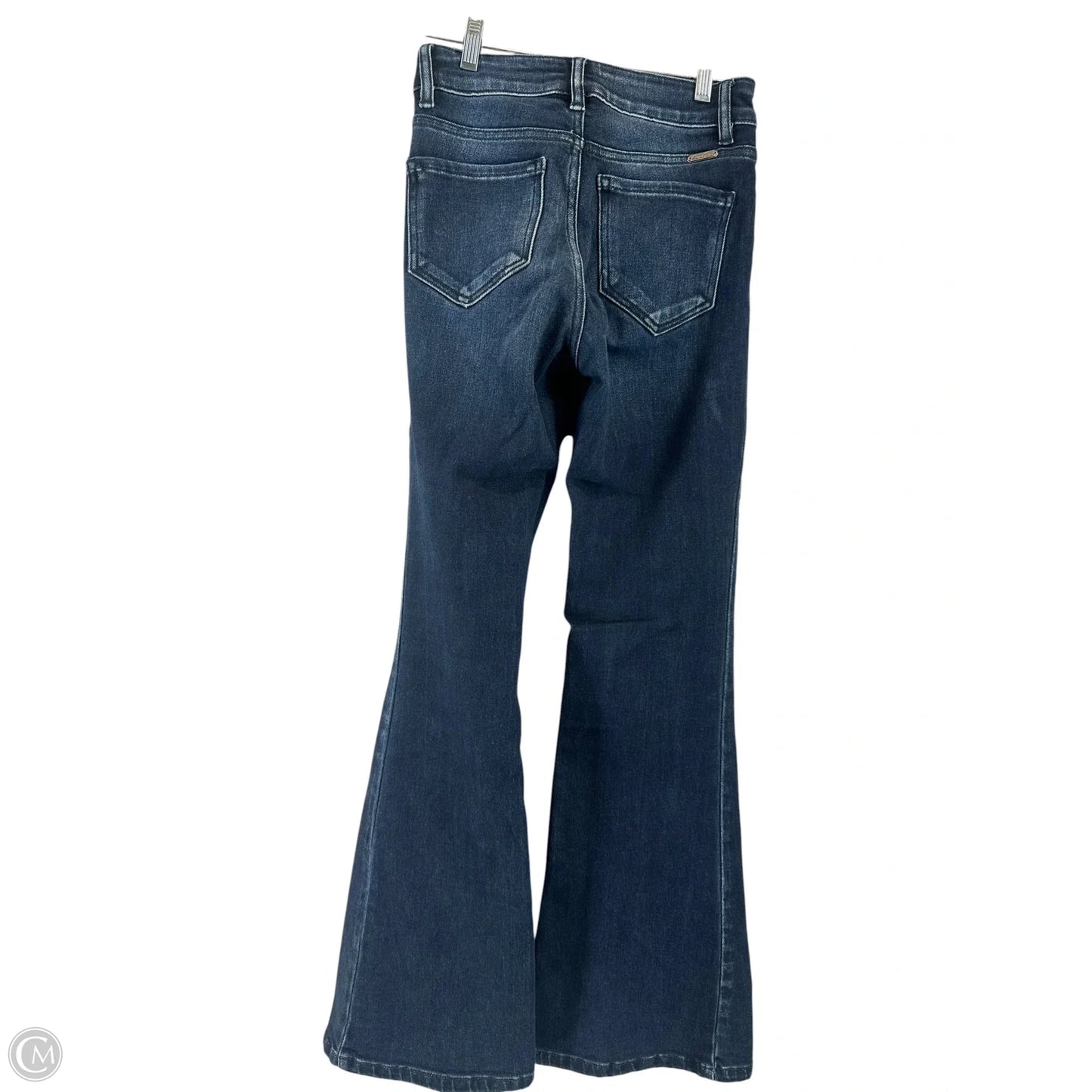 Jeans Flared By Kancan In Blue Denim, Size: 0