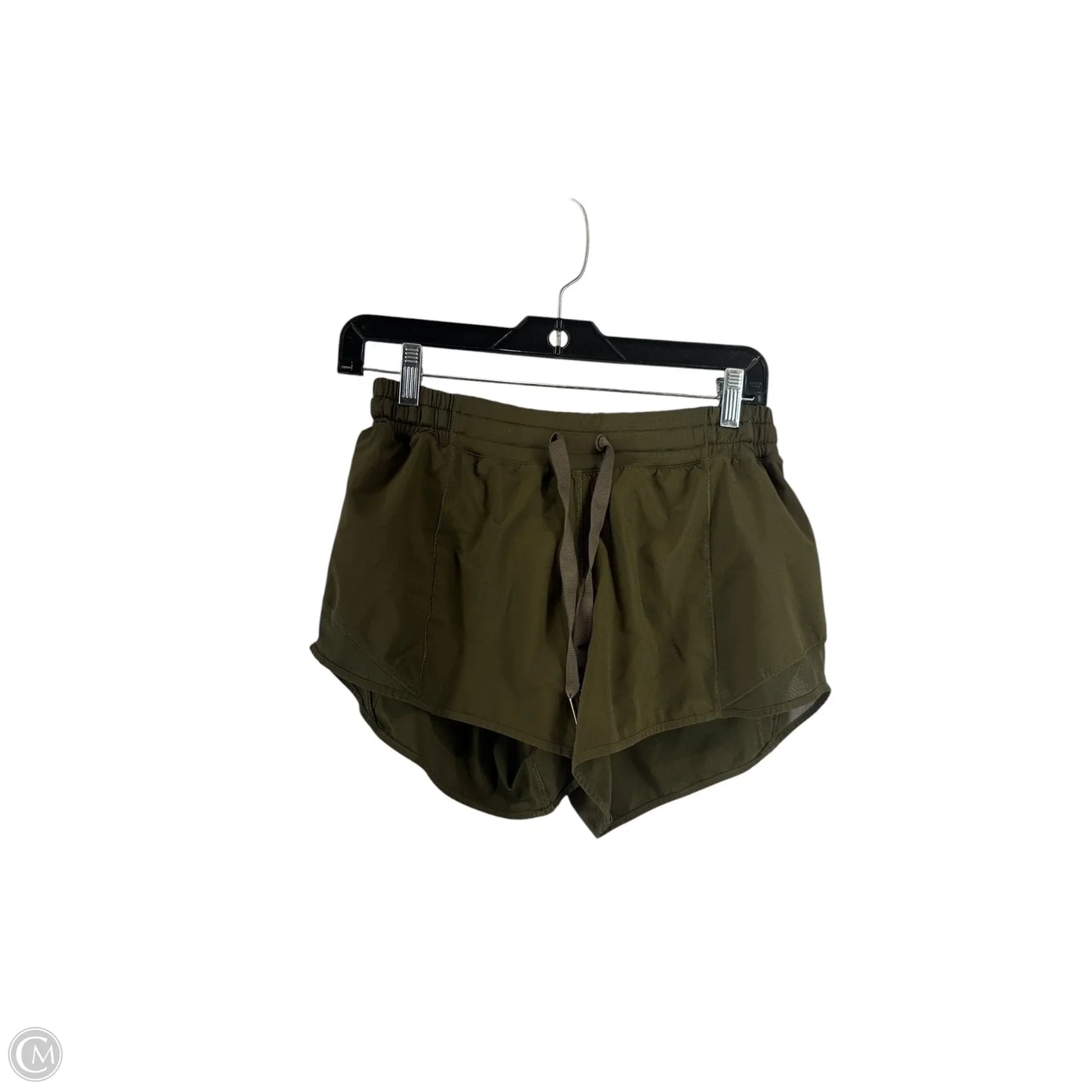 Athletic Shorts By Lululemon In Green, Size: 6