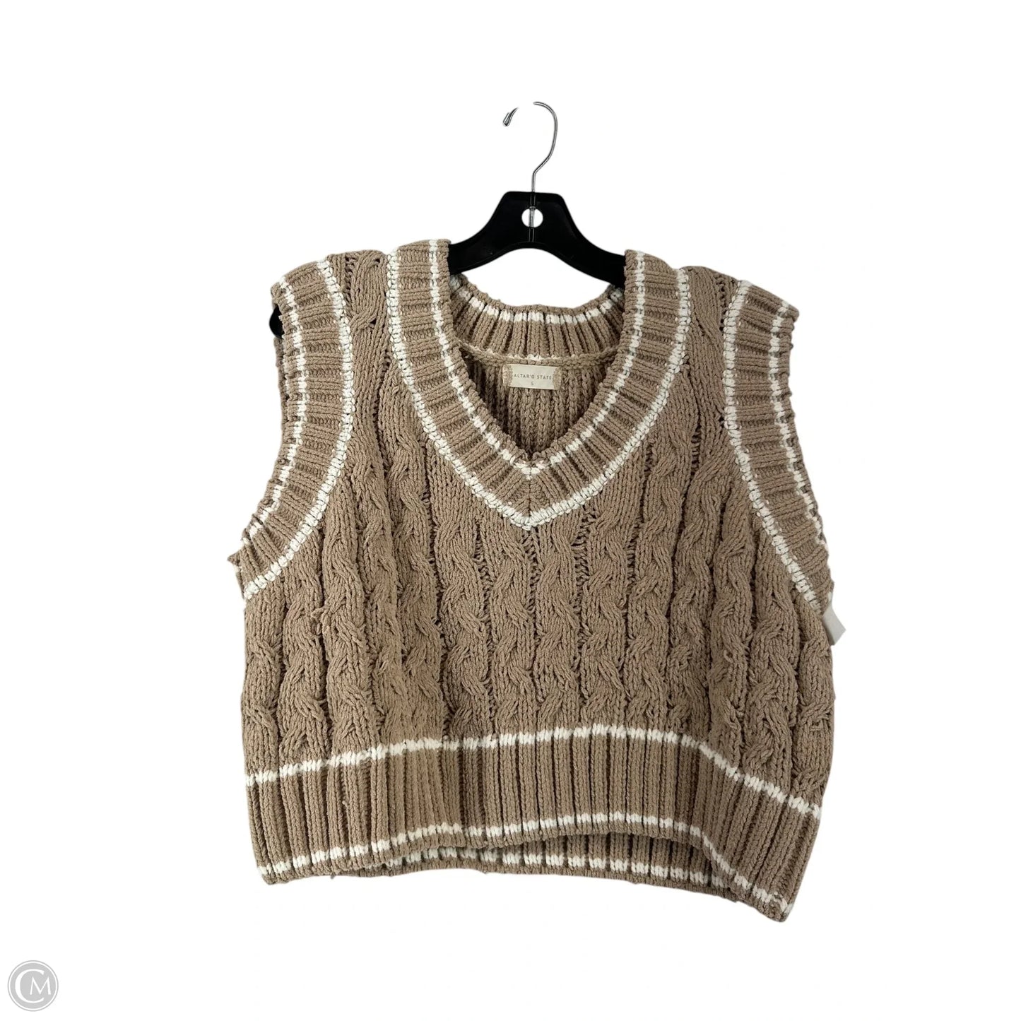Vest Sweater By Altard State In Brown, Size: S