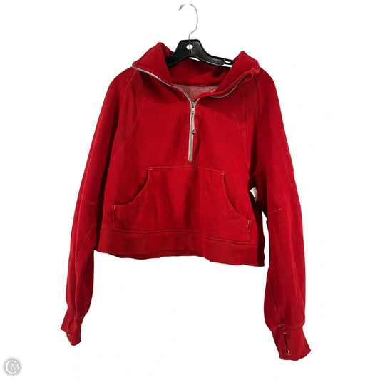 Jacket Other By Lululemon In Red, Size: M