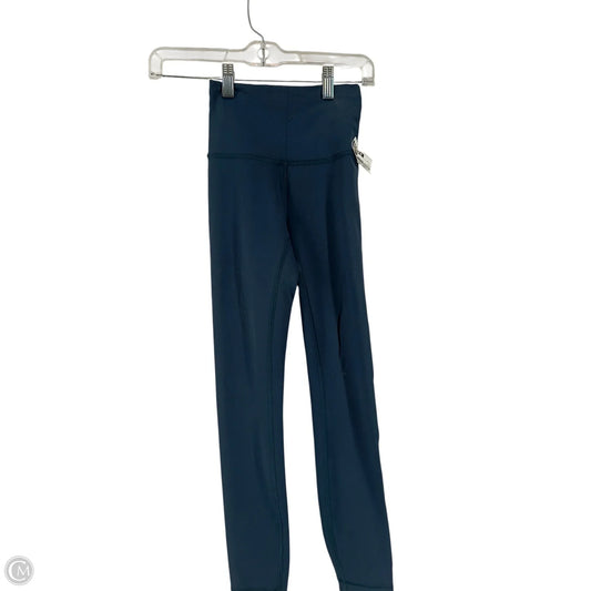 Athletic Leggings By Lululemon In Blue, Size: 0