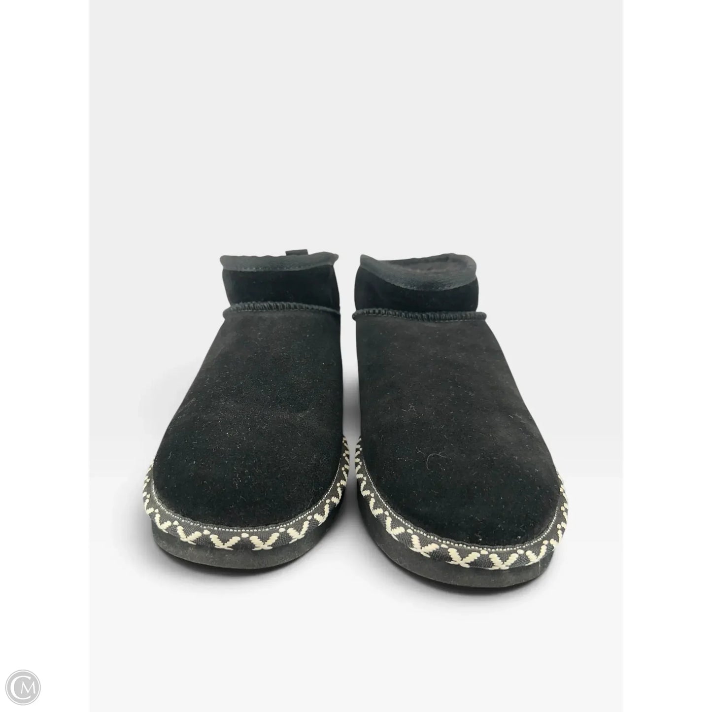 Boots Ankle Flats By Bearpaw In Black, Size: 10